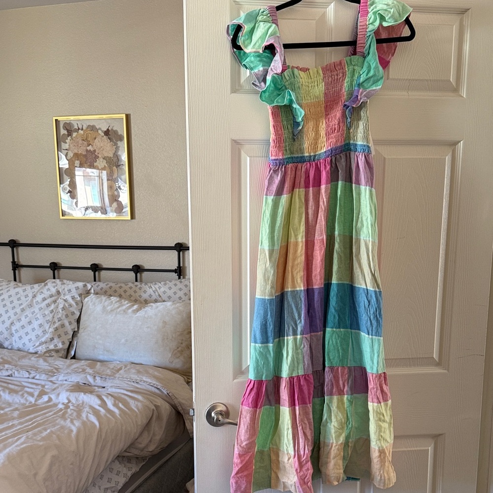 GAP Colorful Patchwork Maxi Dress, New with tag, size xs